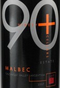 90布拉斯3號(hào)馬爾貝克干紅葡萄酒(90+ Ninety Plus Cellars Lot 3 Malbec, Calchaqui Valley, Argentina)