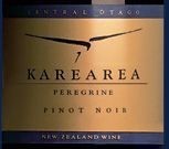 佩勒林新西蘭獵鷹黑皮諾干紅葡萄酒(Peregrine Karearea Pinot Noir, Central Otago, New Zealand)