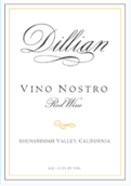 狄里安酒莊維諾諾斯特羅穆干紅葡萄酒(Dillian Wines Vino Nostro, Shenandoah Valley, USA)