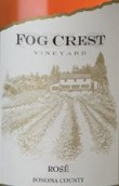 霧峰酒莊桃紅葡萄酒(Fog Crest Vineyard Rose, Sonoma County, USA)