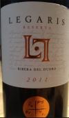 雷加麗絲酒莊珍藏紅葡萄酒(Legaris Reserva, Ribera del Duero, Spain)