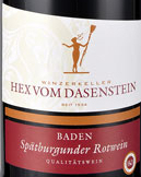 達森施泰因黑皮諾干紅葡萄酒（1升裝）(Hex vom Dasenstein Spatburgunder Rotwein 1L, Baden, Germany)