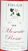 富哥酒莊莫斯卡托羅索桃紅起泡酒(Foggo Moscato Rosso, McLaren Vale, Australia)