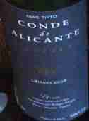 博科帕酒莊阿利坎特伯爵特級精選陳釀紅葡萄酒(Bodegas Bocopa Conde De Alicante Gran Seleccion Crianza, Alicante, Spain)