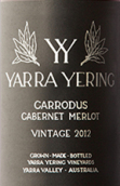 雅拉優(yōu)伶卡羅達(dá)斯赤霞珠梅洛干紅葡萄酒(Yarra Yering Carrodus Cabernet Sauvignon - Merlot, Yarra Valley, Australia)