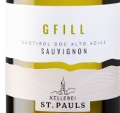 圣保羅酒莊格菲爾長相思白葡萄酒(Kellerei St. Pauls Gfill Sauvignon Alto Adige, Trentino-Alto Adige, Italy)
