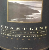 海岸線珍藏赤霞珠干紅葡萄酒(Coastline Reserve Cabernet Sauvignon, Central Coast, USA)