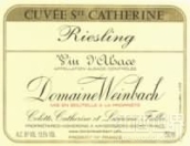 溫巴赫酒莊斯伯格園圣凱瑟琳雷司令白葡萄酒(Domaine Weinbach Riesling Schlossberg Cuvee Sainte Catherine, Alsace Grand Cru, France)