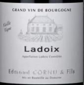埃德蒙·科钮父子酒庄（拉都瓦村）红葡萄酒(Edmond Cornu & Fils, Ladoix, France)