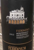 托帝酒莊菲登齊奧薩格蘭蒂諾紅葡萄酒(Cantina Tudernum Fidenzio Montefalco Sagrantino DOCG, Umbria, Italy)