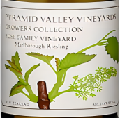 金字塔谷酒莊玫瑰園雷司令白葡萄酒(Pyramid Valley Vineyards Rose Vineyard Riesling, Marlborough, New Zealand)
