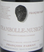 弗朗索瓦·帕伦特香波-慕西尼干红葡萄酒(Francois Parent Chambolle-Musigny, Cote De Nuits, France)