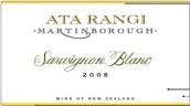 新天地酒庄长相思白葡萄酒(Ata Rangi Sauvignon Blanc, Martinborough, New Zealand)