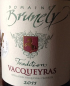 布赫拿利酒莊瓦給拉斯傳統(tǒng)紅葡萄酒(Domaine Brunely Vacqueyras Tradition Rouge, Rhone Valley, France)