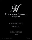 ?？寺易寰魄f品麗珠紅葡萄酒(Hickman Family Cabernet Franc, Sierra Foothills, USA)