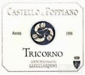 圭恰迪尼波比亞諾城堡紅葡萄酒(Guicciardini Castello di Poppiano Tricorno Toscana, Tuscany, Italy)