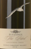 寶仕德海燕赤霞珠-梅洛-馬爾貝克干紅葡萄酒(Bleasdale The Petrel Cabernet Merlot Malbec, Langhorne Creek, Australia)