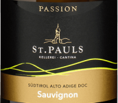 圣保羅斯酒莊熱情長(zhǎng)相思白葡萄酒(St. Pauls Passion Sauvignon Alto Adige, Trentino-Alto Adige, Italy)