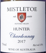 彌溯獵人系列霞多麗干白葡萄酒(Mistletoe Hunter Chardonnay, Hunter Valley, Australia)