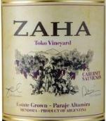 特霍酒莊扎哈托克園赤霞珠紅葡萄酒(TeHo Zaha Toko Vineyard Cabernet Sauvignon, Pajare Altamira, Argentina)