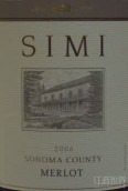 思美索諾瑪梅洛干紅葡萄酒(Simi Winery Merlot, Sonoma County, USA)