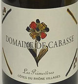 卡巴斯酒莊普瑞莫維斯干白葡萄酒(Domaine de Cabasse Les Primeveres, Rhone, France)