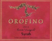 奧羅菲諾思庫園西拉干紅葡萄酒(Orofino Vineyards Scout Vineyard Syrah, Similkameen Valley, Canada)