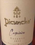 皮坤丘佳美娜干紅葡萄酒(Picunche Carmenere, Maipo Valley, Chile)