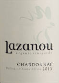 拉贊歐霞多麗干白葡萄酒(Lazanou Organic Vineyards Chardonnay, Paarl, South Africa)