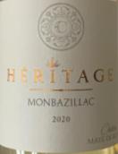 馬耶德布耶傳承甜白葡萄酒(Chateau Maye De Bouye Heritage Monbazillac, Monbazillac,France)