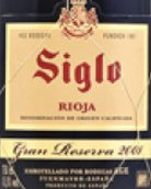 新羅酒莊特級(jí)珍藏紅葡萄酒(Siglo Gran Reserva, Rioja DOCa, Spain)