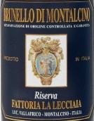 乐奇亚酒庄布鲁奈罗珍藏红葡萄酒(La Lecciaia Brunello di Montalcino Riserva DOCG, Tuscany, Italy)