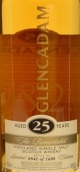 格蘭凱德姆25年蘇格蘭單一麥芽威士忌(Glencadam Aged 25 Years Highland Single Malt Scotch Whisky, Highlands, UK)