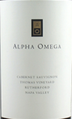 始終酒莊托馬斯園赤霞珠紅葡萄酒(Alpha Omega Thomas Vineyard Cabernet Sauvignon, Rutherford, USA)