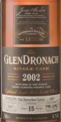 格蘭多納2002年份4648號單桶15年蘇格蘭單一麥芽威士忌(The GlenDronach 2002 Single Cask 4648 Aged 15 Years Single Malt Scotch Whisky, Highlands, UK)