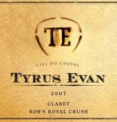 Tyrus Evan Ciel du Cheval Vineyard Claret, Red Mountain, USA