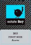 807酒莊珍藏版黑皮諾干紅葡萄酒(Estate 807 Reserve Pinot Noir, Western Australia, Australia)