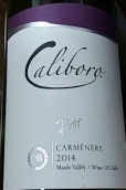 凱利博酒莊佳美娜紅葡萄酒(Caliboro Carmenere, Maule Valley, Chile)