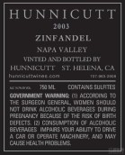 哈尼喀特仙粉黛干紅葡萄酒(Hunnicutt Winery Zinfandel, Napa Valley, USA)