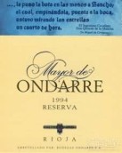 翁達(dá)柯雷珍藏(Grupo Olarra Bodegas Ondarre Mayor de Ondarre Reserva, Rioja DOCa, Spain)