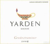 戈蘭高地酒業(yè)雅登瓊瑤漿干白葡萄酒(Golan Heights Winery Yarden Gewurztraminer, Galilee, Israel)