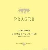 普拉格阿奇雷頓園維特利納白葡萄酒(Weingut Prager Smaragd Achleiten Gruner Veltliner, Wachau, Austria)