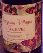 保羅波德酒莊村莊級(jí)博若萊新酒(Paul Beaudet Nouveau, Beaujolais Villages, France)