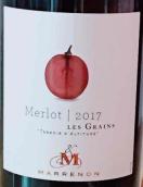 馬勒農(nóng)谷物梅洛干紅葡萄酒(Marrenon Les Grains Merlot, Rhone, France)