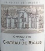 玲閣堡頂級(jí)干紅葡萄酒(Grand Vin de Chateau de Ricaud, Bordeaux, France)