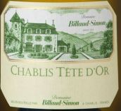 Domaine Billaud-Simon Chablis Tete d'Or, Burgundy, France