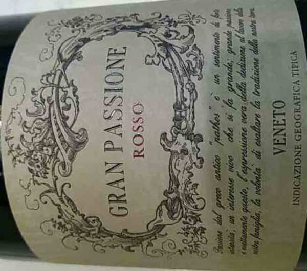 bertoldi gran passione rosso veneto igt, veneto, italy