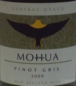 慕華灰皮諾白葡萄酒(Mohua Pinot Gris, Central Otago, New Zealand)