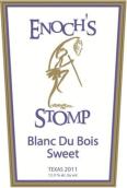 伊諾克舞步酒莊白布娃甜白葡萄酒(Enoch's Stomp Blanc DuBois Sweet, Texas, USA)