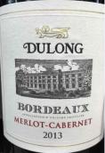 獨龍酒莊梅洛-赤霞珠紅葡萄酒(Dulong Merlot Cabernet, Bordeaux, France)